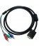 CONEXION VGA MACHO A 3 RCA COMPONENTES CABLE 2 m