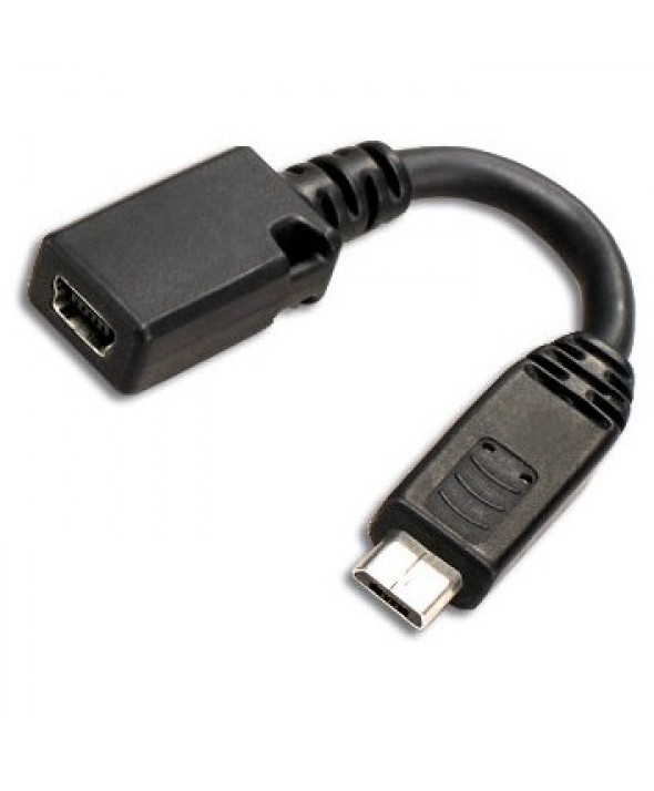 ADAPTADOR USB MICRO MACHO A Usb MINI HEMBRA 0.1m