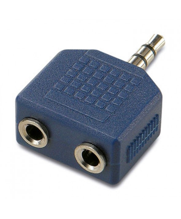 ADAPTADOR JACK 3.5 ST/M A 2 JACK 3.5 ST/H GRANEL