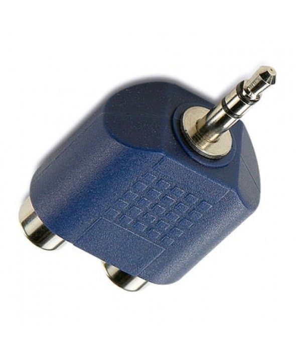 ADAPTADOR JACK 3.5 ST/M A 2 RCA H GRANEL