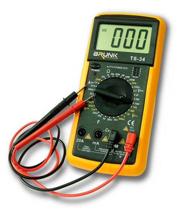 MULTIMETRO DIGITAL 20A TS34 dlplus
