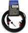 CONEXION 2 RCA/M A 2 JACK 6.3 M/MONO 3m