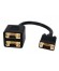 CONEXION VGA MACHO A 2 HEMBRAS CABLE 0.1 m