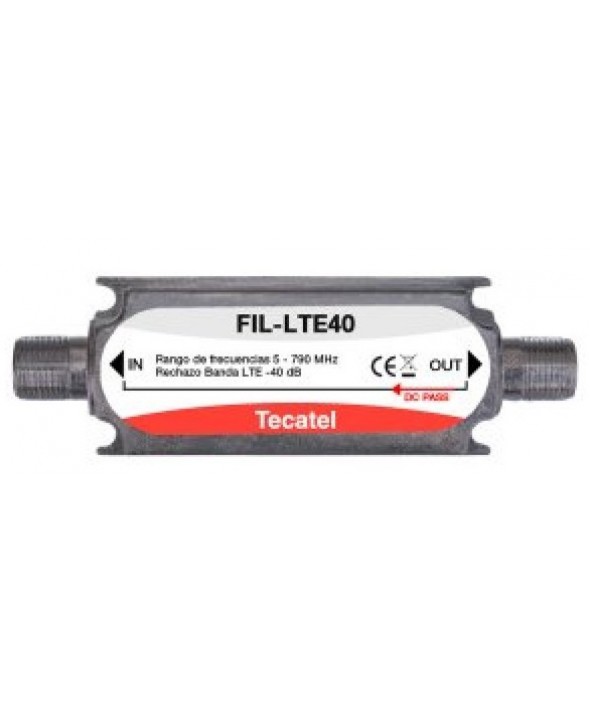 FILTRO LTE 21-60 40dB TECATEL CONECTORES "F"