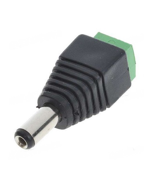 CONECTOR ALIMENTACION JACK 5.5x2.1 HEMBRA ATORNILL