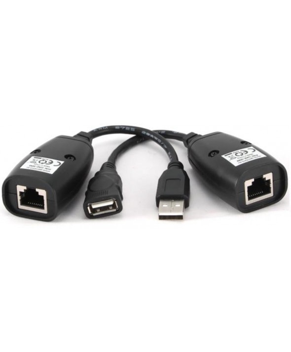 EXTENSION USB 30 METROS POR RJ45 CAT5/5e/6