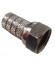 CONECTOR "F" MACHO PARA COAXIAL 6.6mm