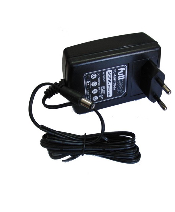 ALIMENTADOR UNIVERSAL 24 VDC 1,5A 36 W (5.5x2.1)