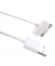 CONEXION USB ALIMENTACION Y DATOS IPOD1/2-IPHONE3/4 BLANCO