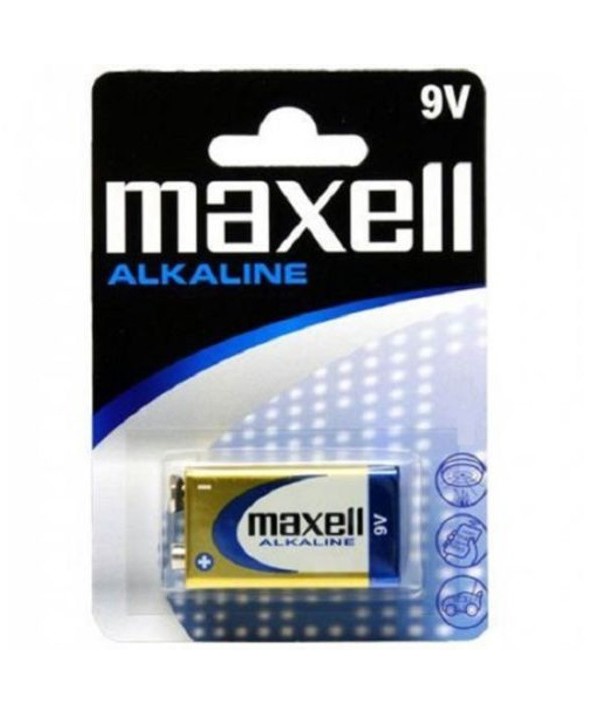 PILA ALCALINA 9V (6LF22) MXL MAXELL