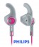 AURICULAR INTRAOIDO ACTION FIT PHILIPS GRIS/ROSA