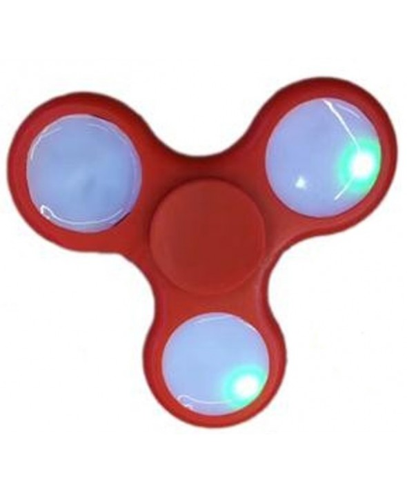 SPINNER LISO CON LUZ 4 COLORES SURTIDOS