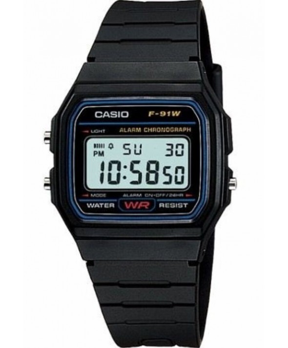 RELOJ MUÑECA CASIO F91