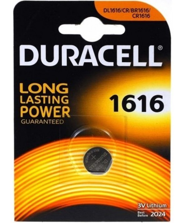 PILA LITIO CR1616 DURACELL BLISTER DE 1 UNIDAD