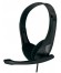 AURICULAR CUPULA CON MICROFONO PARA PC NEGRO