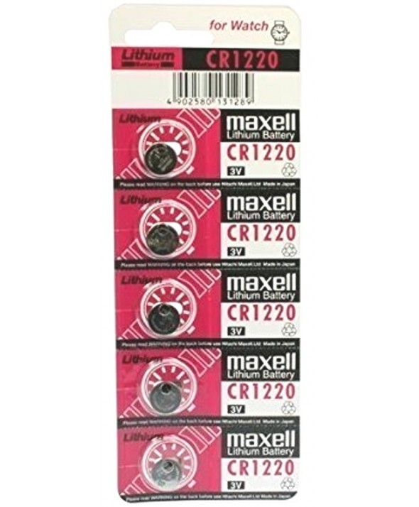 PILA LITIO CR1220 MAXELL BLISTER DE 5