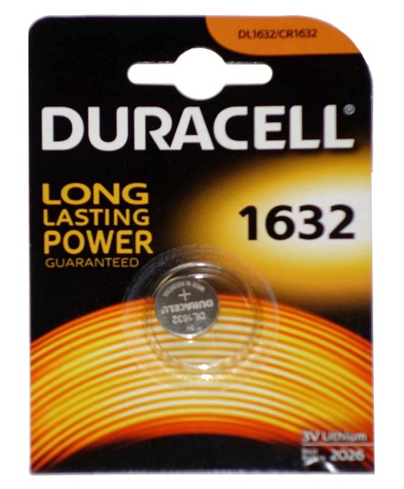 PILA LITIO CR1632 DURACELL BLISTER DE 1 UNIDAD