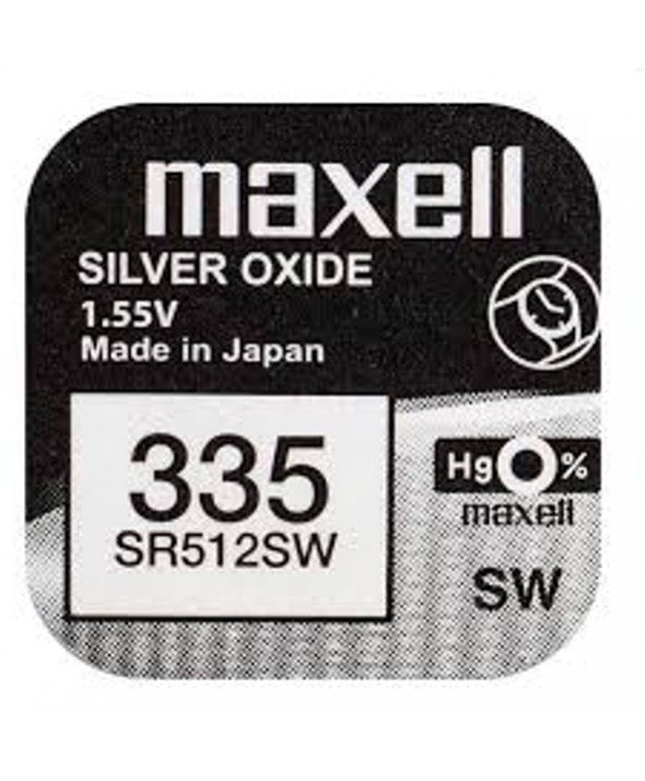 PILA Ox DE PLATA 1.55V (SR512SW) 335 MAXELL