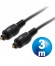 CONEXION FIBRA OPTICA TOSLINK M/M ECO CABLE 3 m