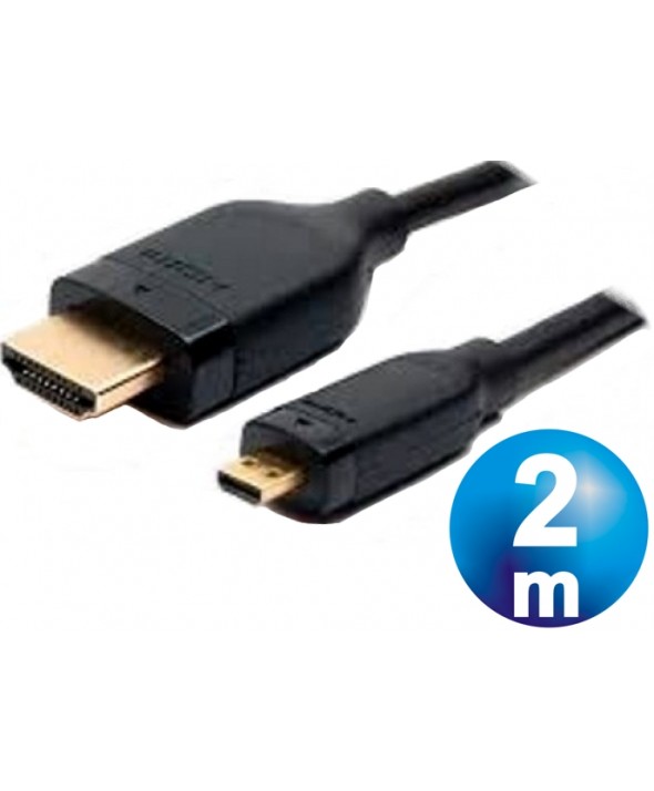 CONEXION HDMI MACHO A HDMI MICRO MACHO CABLE 2 m