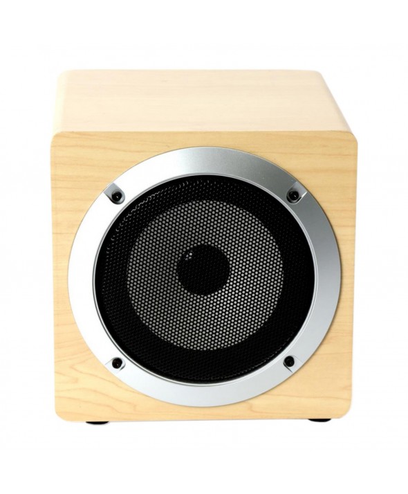 ALTAVOZ MADERA 3" 5W BLUETOOTH v4.2 OMEGA