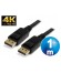 CONEXION DISPLAYPORT 1.2 M/M 4K CABLE 1 m