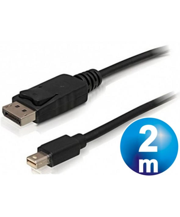 CONEXION DISPLAYPORT MACHO A MINI DISPLAYPORT MACHO 2m