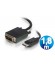 CONEXION DISPLAYPORT MACHO A DVI 24+1 MACHO CABLE 1 m