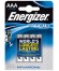 PILA LITHIUM LR-3 AAA ENERGIZER L92 BLISTER 4 UNIDADES