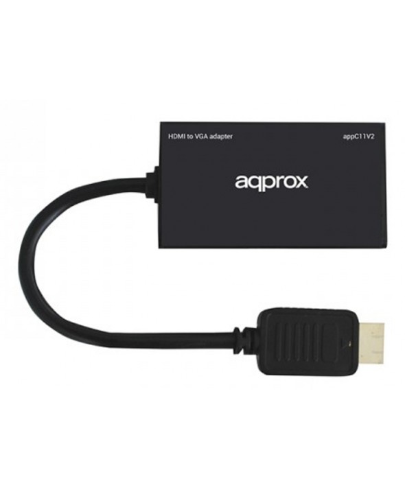 CONVERTIDOR HDMI A VGA+AUDIO POWER CABLE V2 APPROX