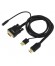 CONVERTIDOR HDMI A VGA+AUDIO ALIMENTACION x USB APPROX PPC22