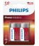 PILA ALCALINA LR14 PHILIPS POWER ALKALINE BLISTER 2 UNIDADES
