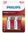 PILA ALCALINA LR14 PHILIPS POWER ALKALINE BLISTER 2 UNIDADES