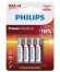 PILA ALCALINA LR03 (AAA) PHILIPS POWER ALKALINE