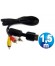 CONEXION PS2/PS3 A 3 RCA AUDIO/VIDEO 1.5 METROS