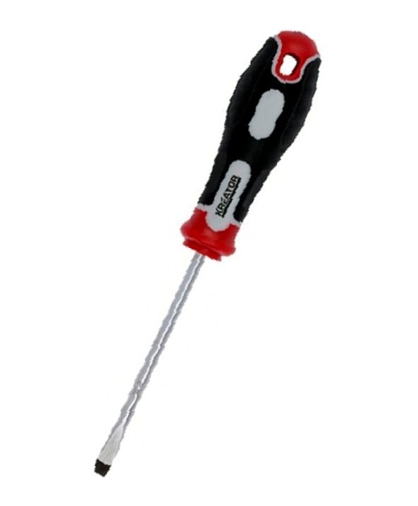 DESTORNILLADOR PLANO SL3 75mm MAGNETICO KREATOR
