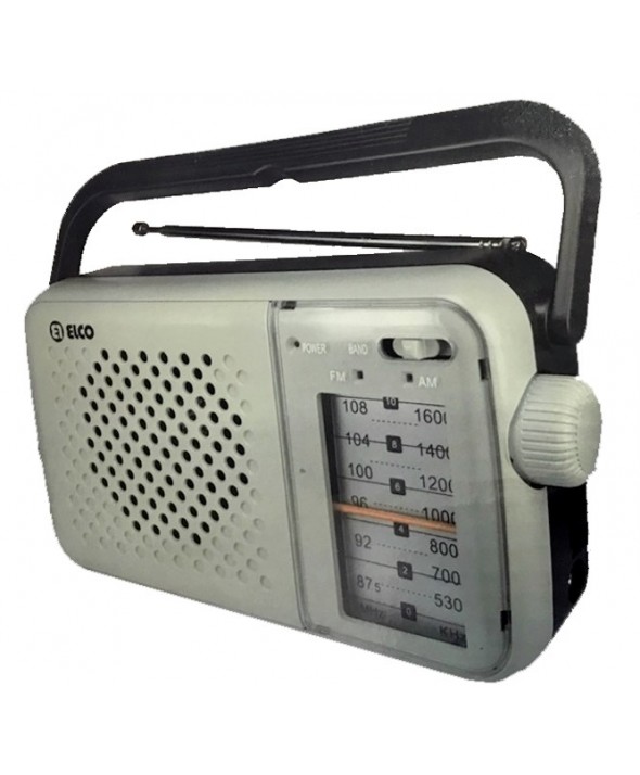RADIO PORTATIL AM/FM PILAS Y RED PD985 ELCO