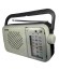 RADIO PORTATIL AM/FM PILAS Y RED PD985 ELCO