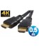 CONEXION HDMI M/M 3D 4K CABLE 0.5 m