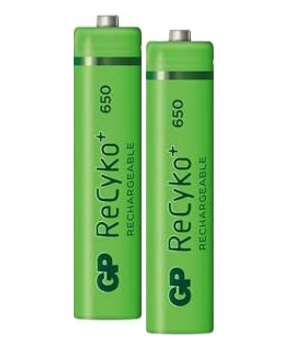 BATERIA RECARGABLE AAA 650mAH ReCyKo GP BLISTER 2