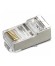 CONECTOR TELEFONICO RJ45 8p8c CAT.5e BLINDADO PARA CABLE RIGIDO