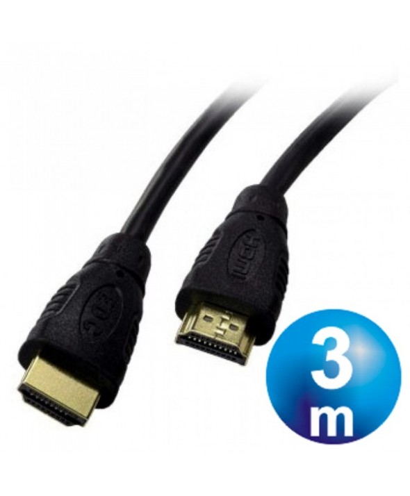 CONEXION HDMI M/M 30AWG CABLE 3 m