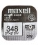 PILA Ox DE PLATA 1.55V (SR421SW) 348 MAXELL