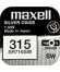PILA Ox DE PLATA 1.55V (SR716SW) 315 MAXELL