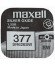 PILA Ox DE PLATA 1.55V (SR626SW) 377 MAXELL