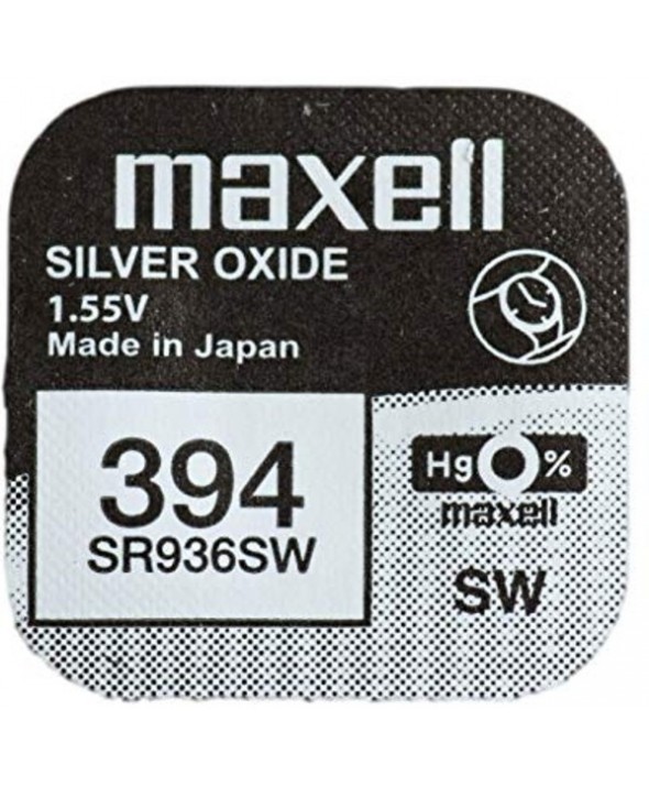 PILA Ox DE PLATA 1.55V (SR936SW) 394 MAXELL