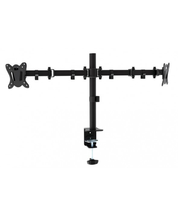 SOPORTE MONITOR DOBLE 13"-27" SOBREMESA OMEGA