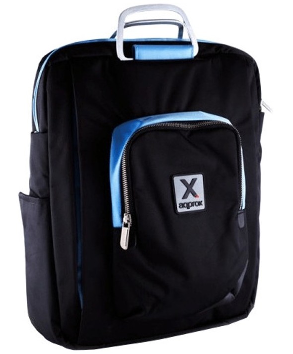 MALETIN PORTATIL 15´6" NEGRO/AZUL APPROX APPNBST15