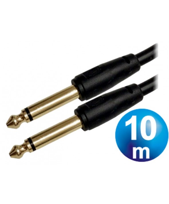 CONEXION 6.3 M/M MONO 10 m MICROFONO