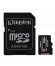 MEMORIA MICROSD 256Gb CLASS10 100MBs + ADAPTADOR SD KINGSTON